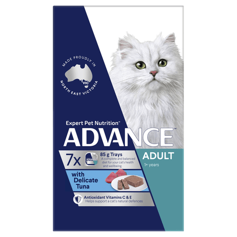 Advance Adult Cat Delicate Tuna Wet Food Trays