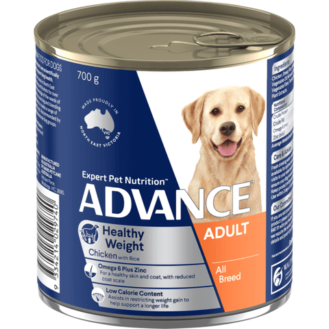 Advance Adult Dog All Breed Weight Control Chicken And Rice Can