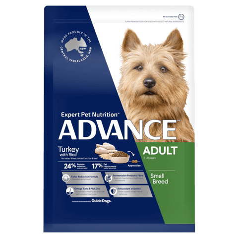 Advance Small/Toy Adult Dog Breed Turkey with Rice
