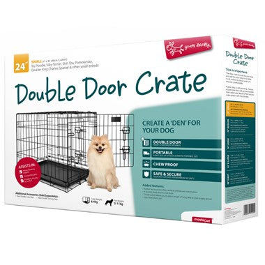 YD Dog Crate Double Door