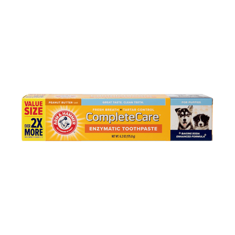Upmarket Pets & Aquarium | Arm & Hammer Complete Care Puppy Toothpaste Peanut Butter 175mL | Shop oral care pet supplies online