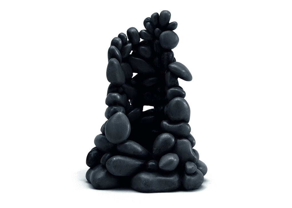 biOrb Pebble Ornament by Samuel Baker, a stacked pebble resin aquarium sculpture