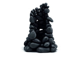 biOrb Pebble Ornament by Samuel Baker, a stacked pebble resin aquarium sculpture