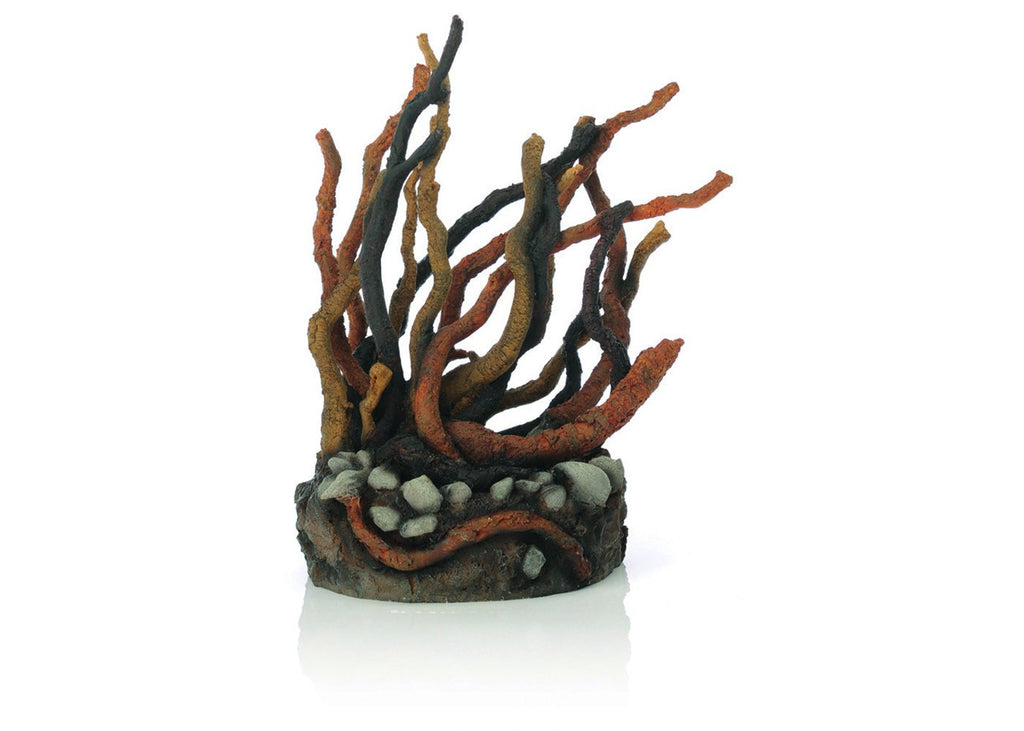 biOrb Root Ornament by Samuel Baker, a brown twisted moor root resin aquarium sculpture