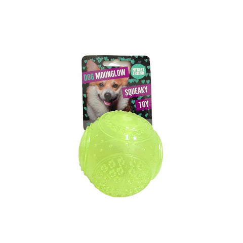 MyBestFriend Moonglow Squeaky Ball