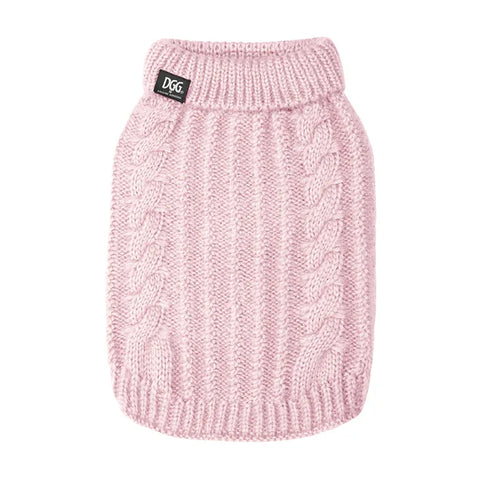 DGG Chunky Knit Pale Pink