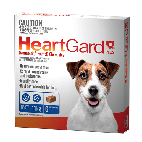 HeartGard Plus Chews Up To 11kg Blue