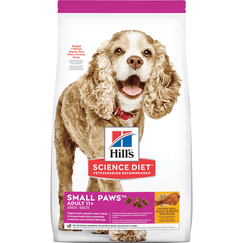 Hills Science Diet Dog Adult 11+ Small Paws Senior Dry Dog Food 2.04kg