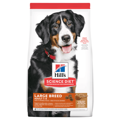 Hills Science Diet Dog Adult Large Breed Lamb and Rice 14.97kg