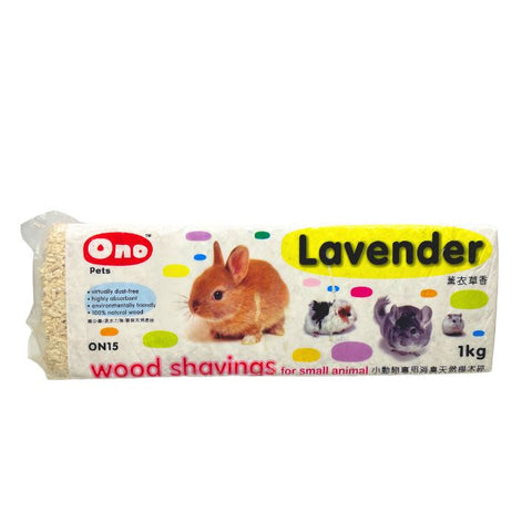 Ono Pets Wood Shavings - Lavender