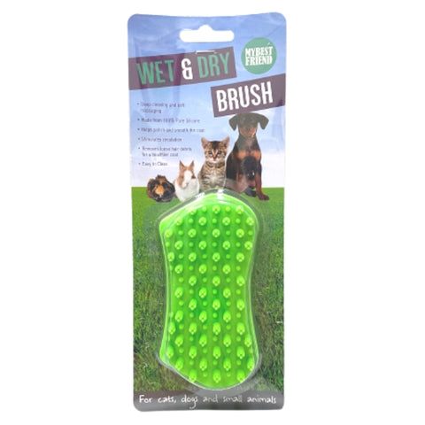 MyBestFriend Silicone Wet & Dry Brush - Grooming