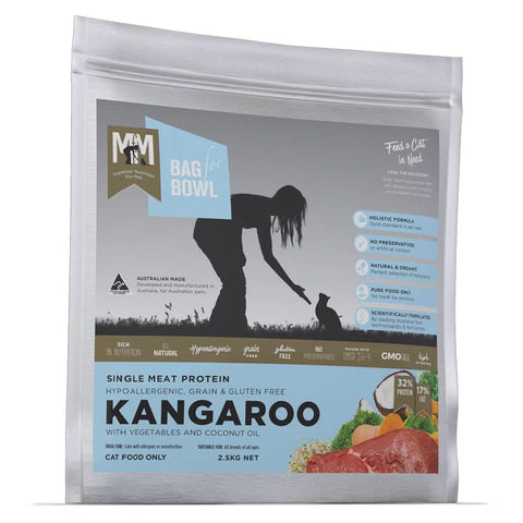 MFM Cat Single Protein Kangaroo Grain Free 2.5kg