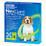 NexGard Spectra 7.6 - 15kg Green