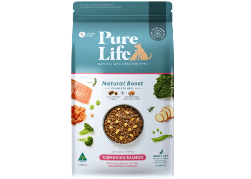 Pure Life Natural Boost Cat Adult Salmon