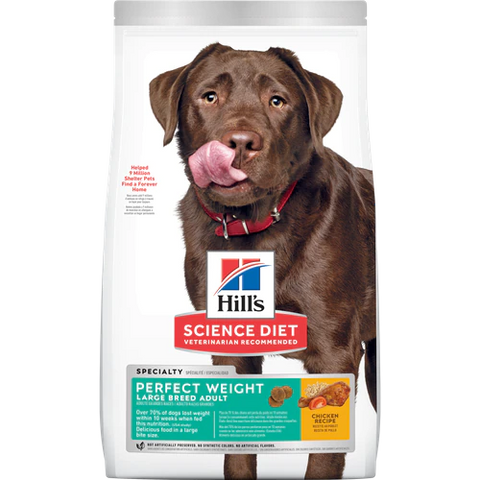 Hills Science Diet Dog Adult Perfect Weight Large Breed 12.9kg