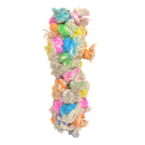 MyBestFriend Rainbow Shaggy Bird Toy