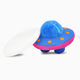 HugSmart Fuzzy Friends Dog Toy Space UFO