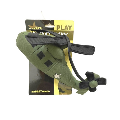 MyBestFriend Army Helicopter Dog Toy