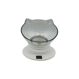 ZEEZ Single Elevated Tilted Cat Bowl