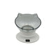 ZEEZ Single Elevated Tilted Cat Bowl